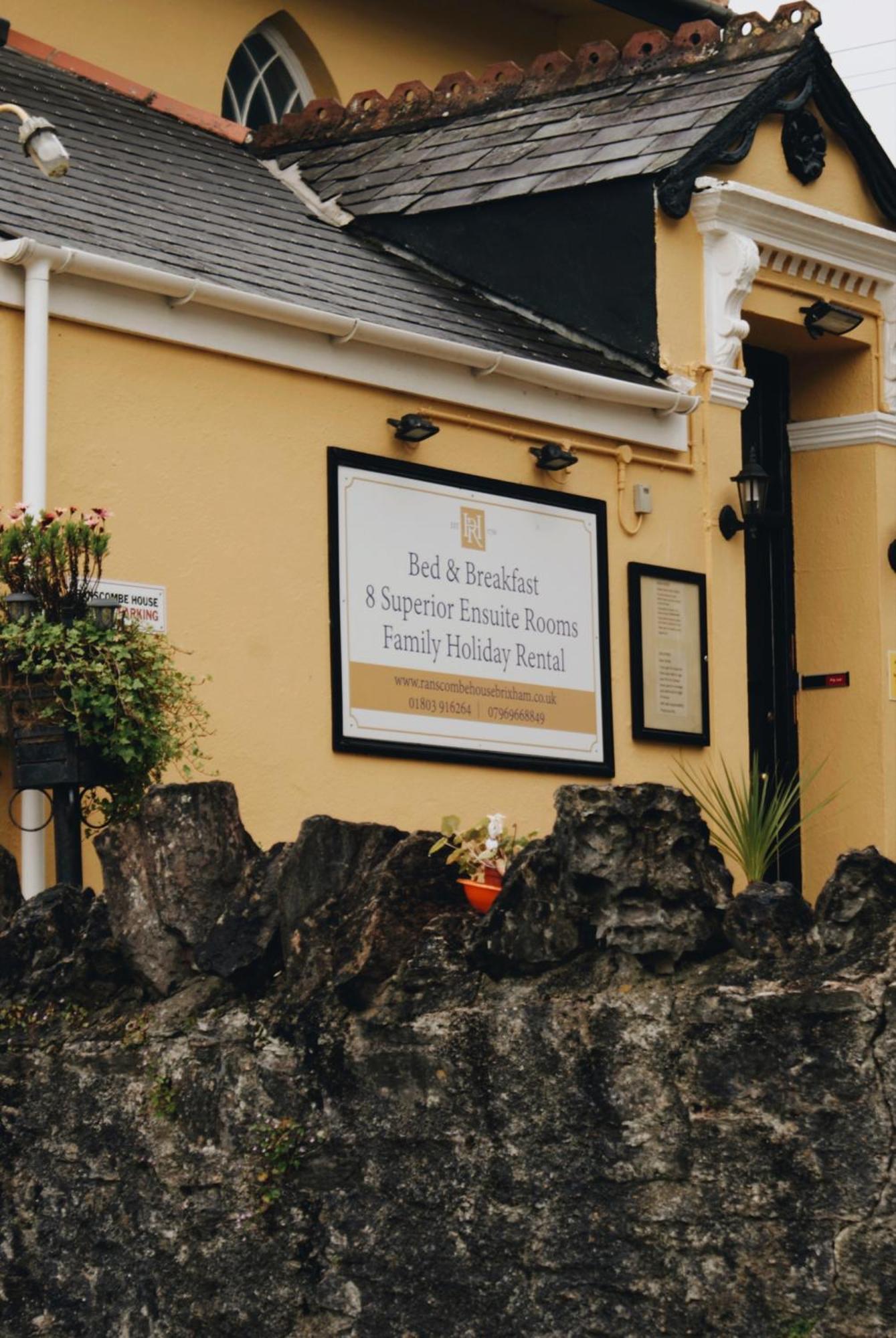 Ranscombe House Bed & Breakfast Brixham Exterior photo